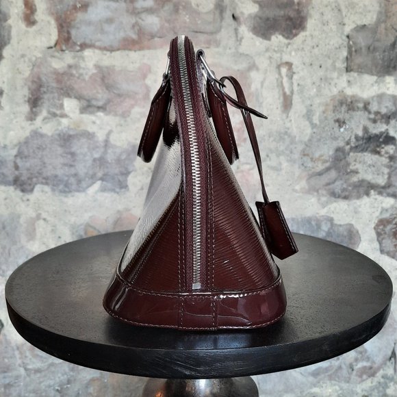 Louis Vuitton Burgundy Satchel - Picture 3 of 11